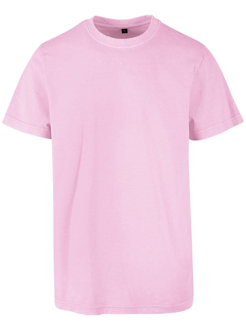 Build Your Brand - T-shirt motif/style délavé à l'acide - Kiabi