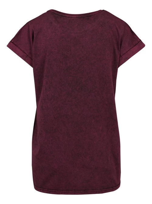 Build Your Brand - T-shirt motif/style délavé à l'acide - Kiabi