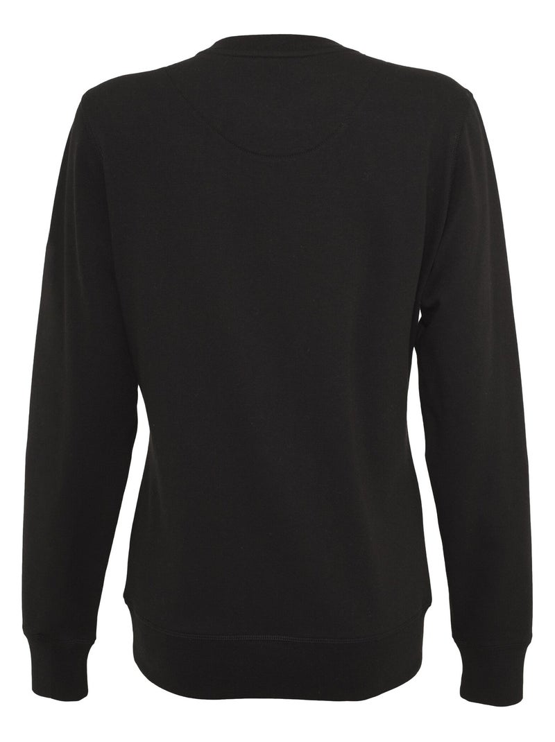 Build Your Brand - T-shirt motif/style ras-du-cou Noir - Kiabi