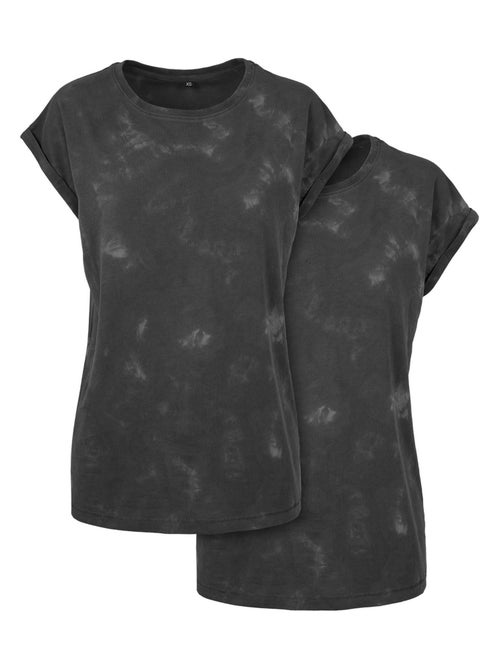 Build Your Brand - T-shirt motif/style Teinture façon Batik - Kiabi
