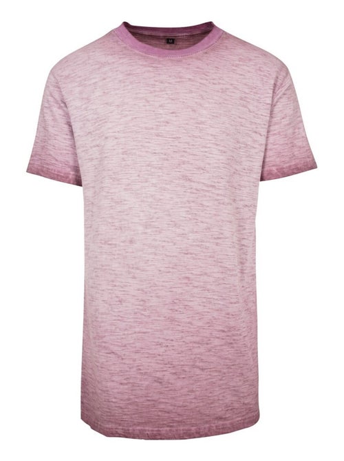 Build Your Brand - T-shirt motif/style teinture par pulvérisation - Kiabi