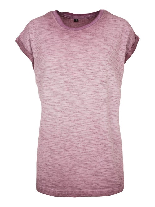 Build Your Brand - T-shirt motif/style teinture par pulvérisation - Kiabi