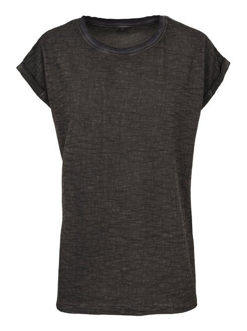 Build Your Brand - T-shirt motif/style teinture par pulvérisation - Kiabi
