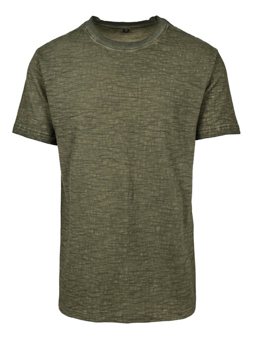 Build Your Brand - T-shirt motif/style teinture par pulvérisation - Kiabi