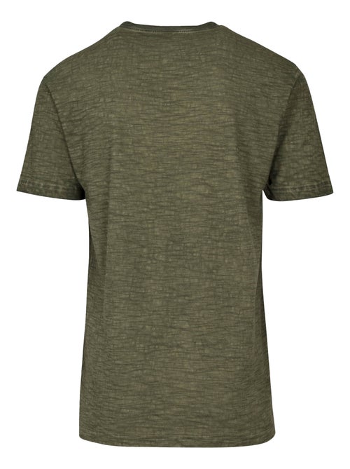 Build Your Brand - T-shirt motif/style teinture par pulvérisation - Kiabi