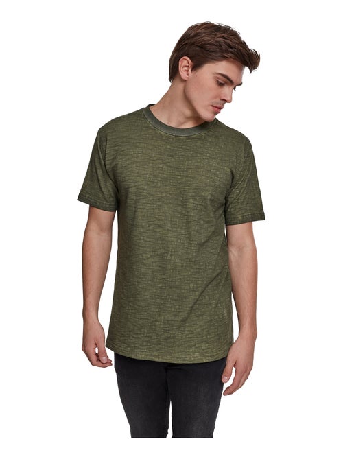 Build Your Brand - T-shirt motif/style teinture par pulvérisation - Kiabi