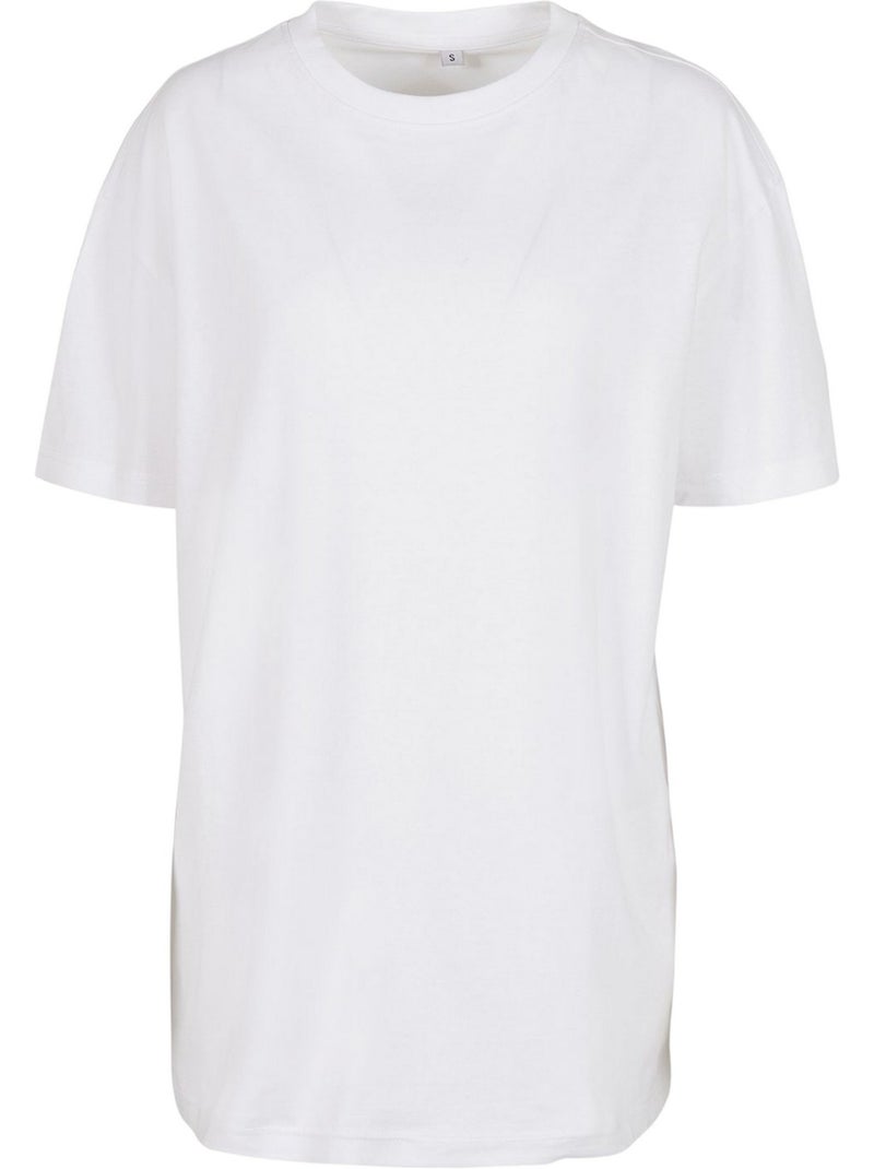 Build Your Brand - T-shirt motif/style uni Blanc - Kiabi