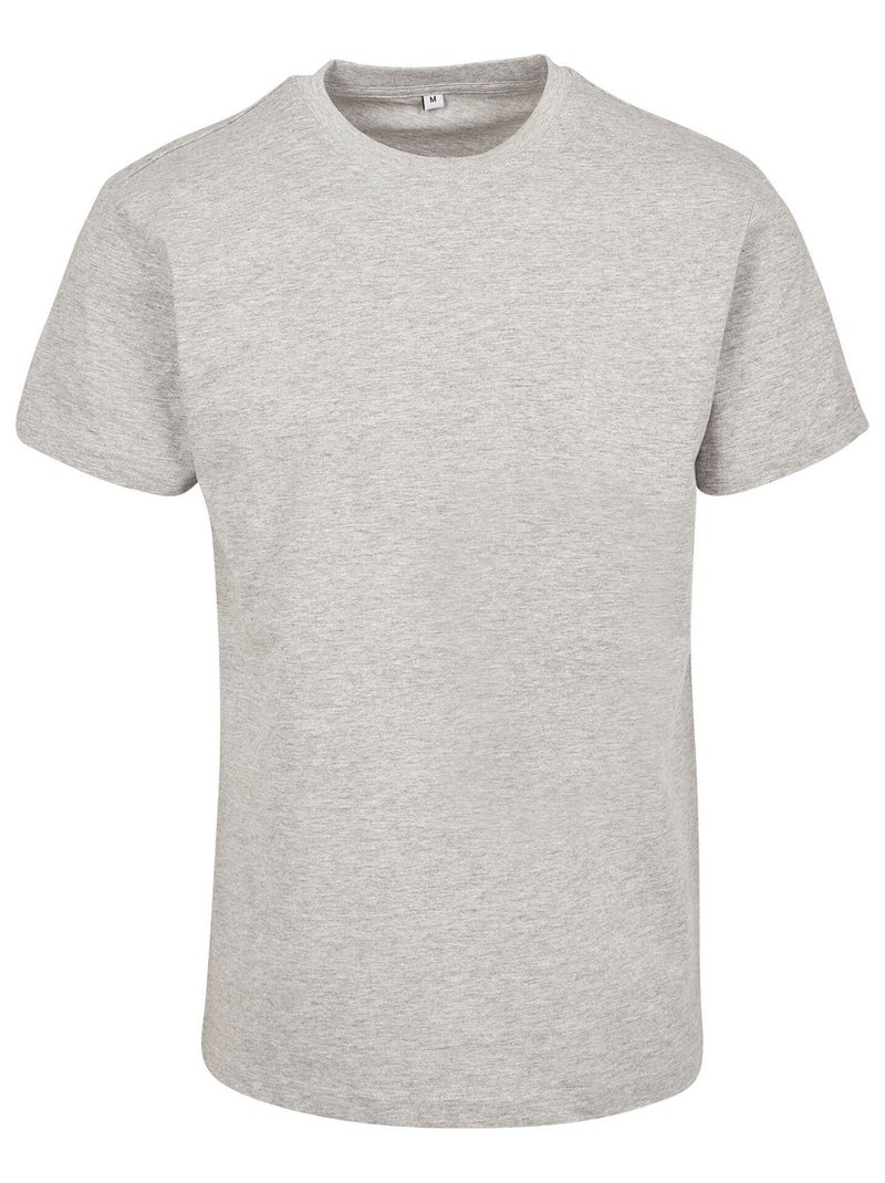 Build Your Brand - T-shirt PREMIUM Gris chiné - Kiabi