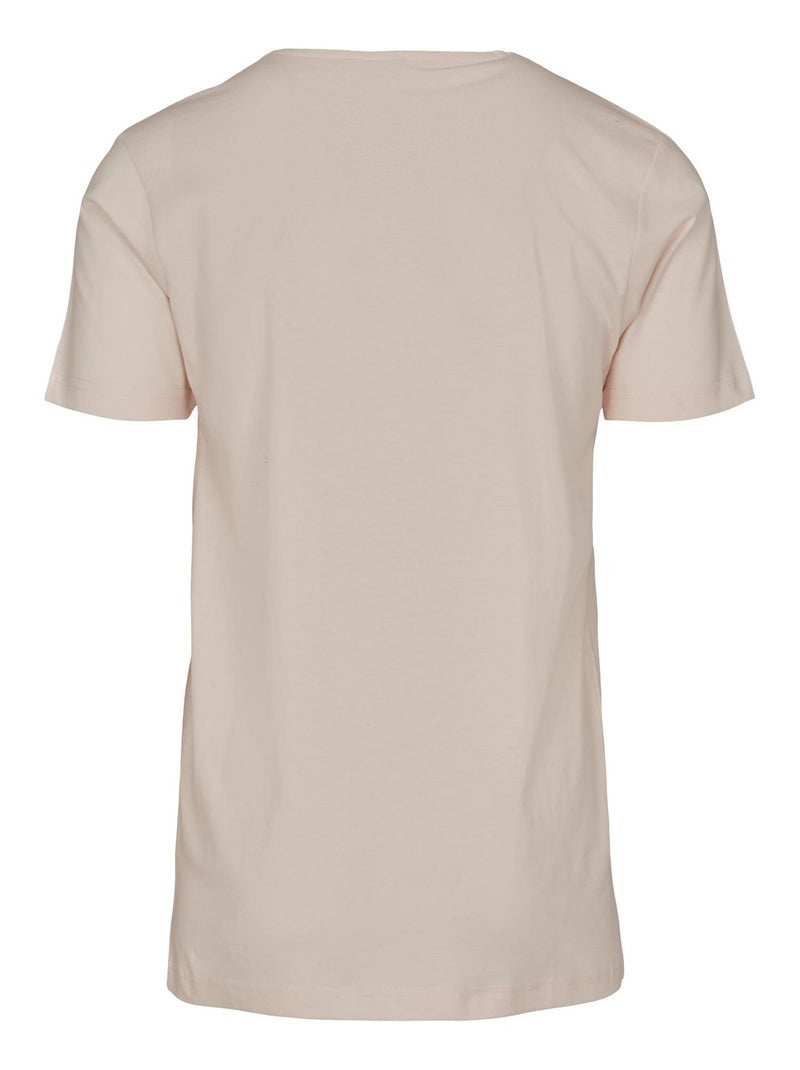 Build Your Brand - T-shirt Rose pâle - Kiabi