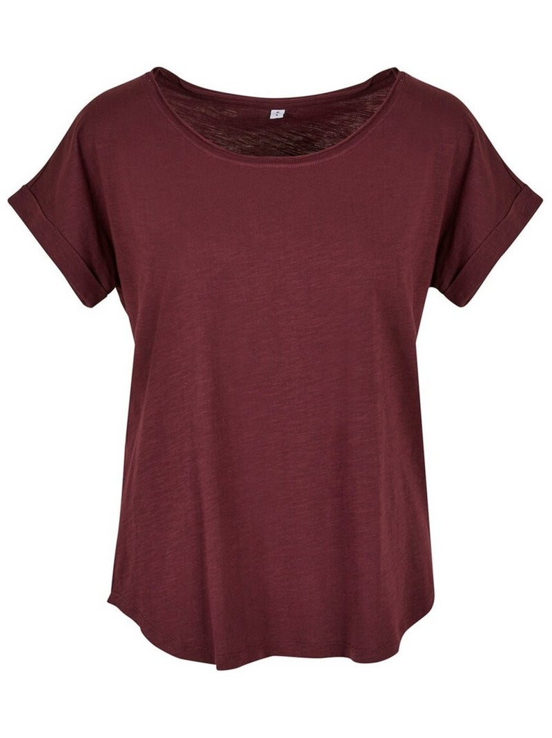 Build Your Brand - T-shirt Rouge pourpre - Kiabi