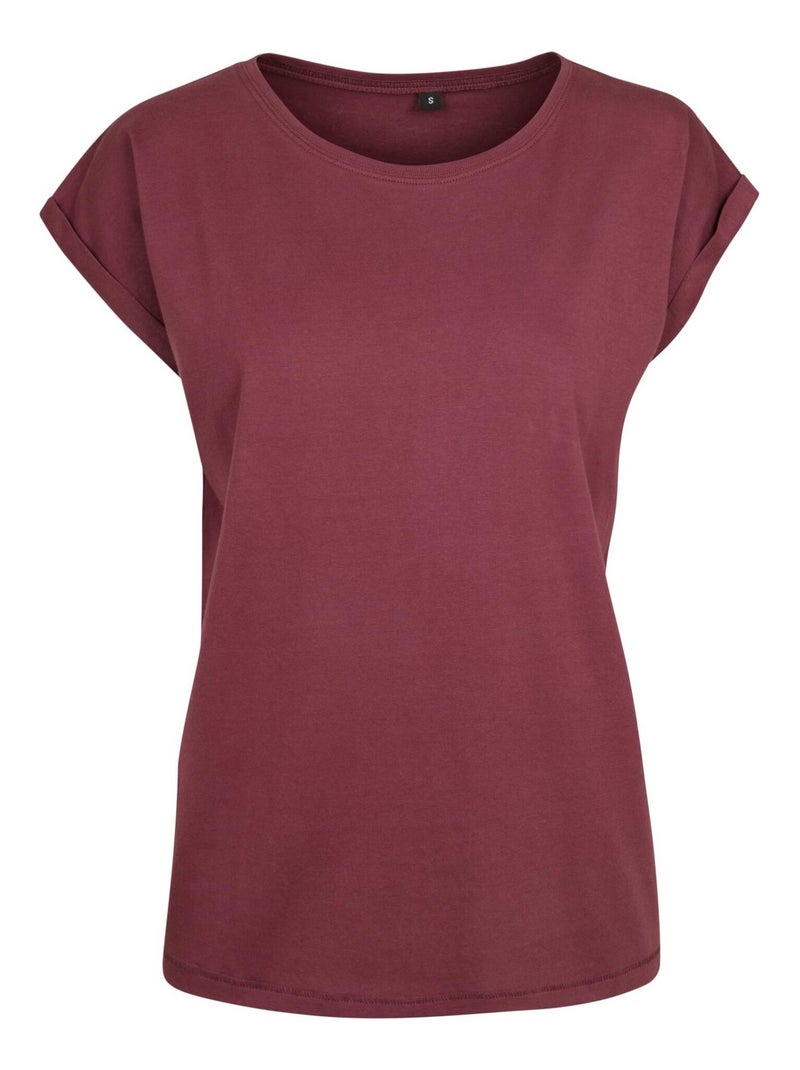 Build Your Brand - T-shirt Rouge pourpre - Kiabi