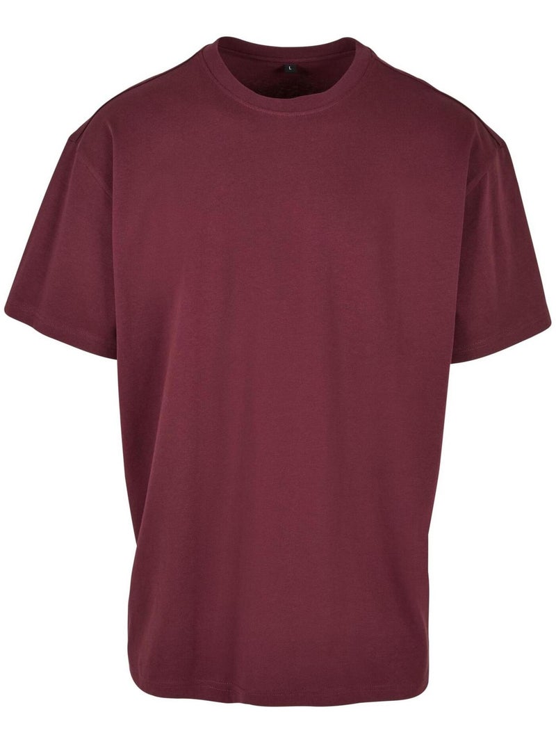 Build Your Brand - T-shirt Rouge pourpre - Kiabi