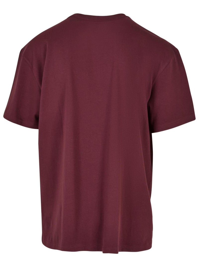 Build Your Brand - T-shirt Rouge pourpre - Kiabi