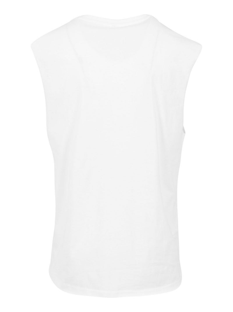 Build Your Brand - T-shirt sans manches Blanc - Kiabi