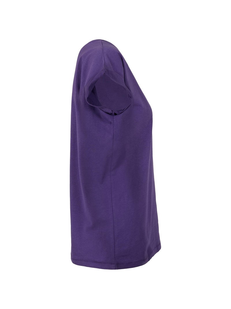Build Your Brand - T-shirt Violet aubergine - Kiabi