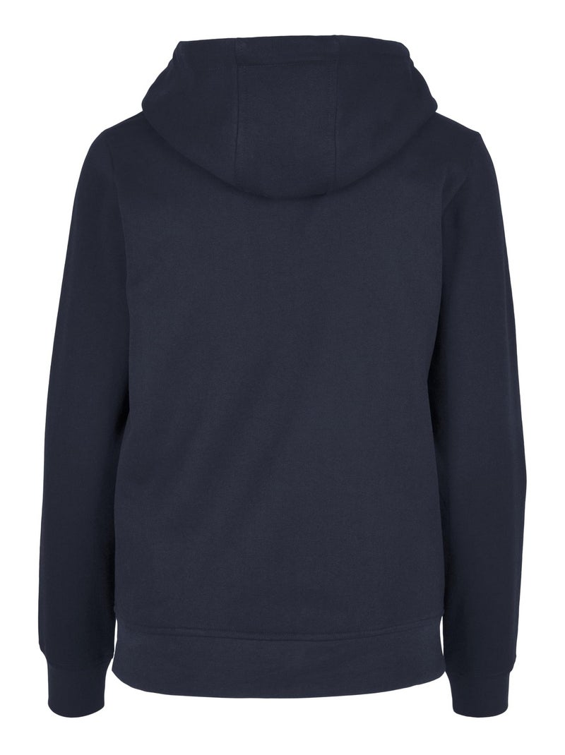 Build Your Brand - Veste à capuche BASIC Bleu marine - Kiabi