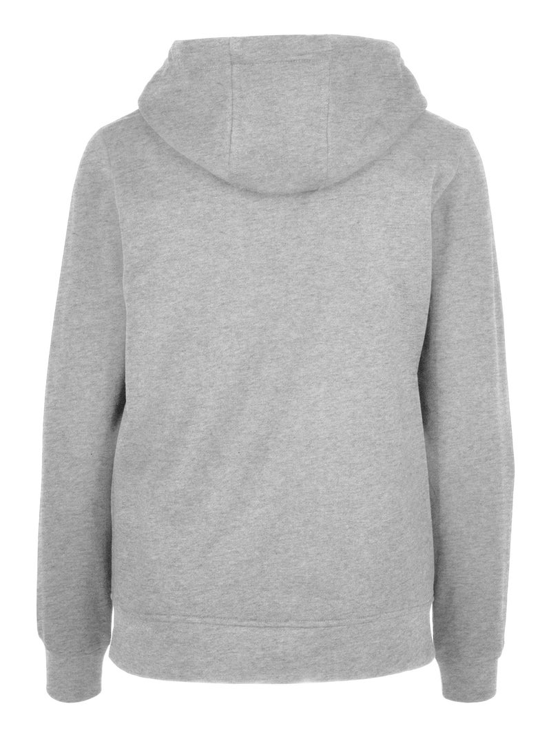 Build Your Brand - Veste à capuche BASIC Gris chiné - Kiabi