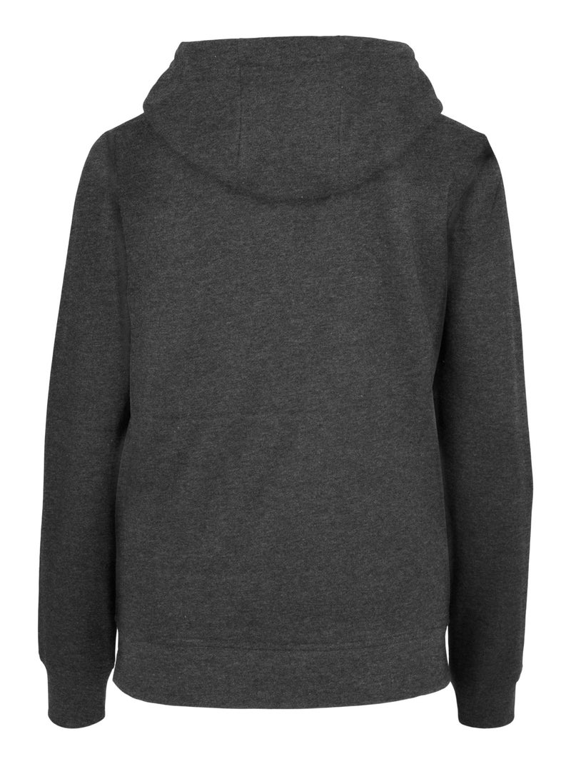 Build Your Brand - Veste à capuche BASIC Gris Noir - Kiabi