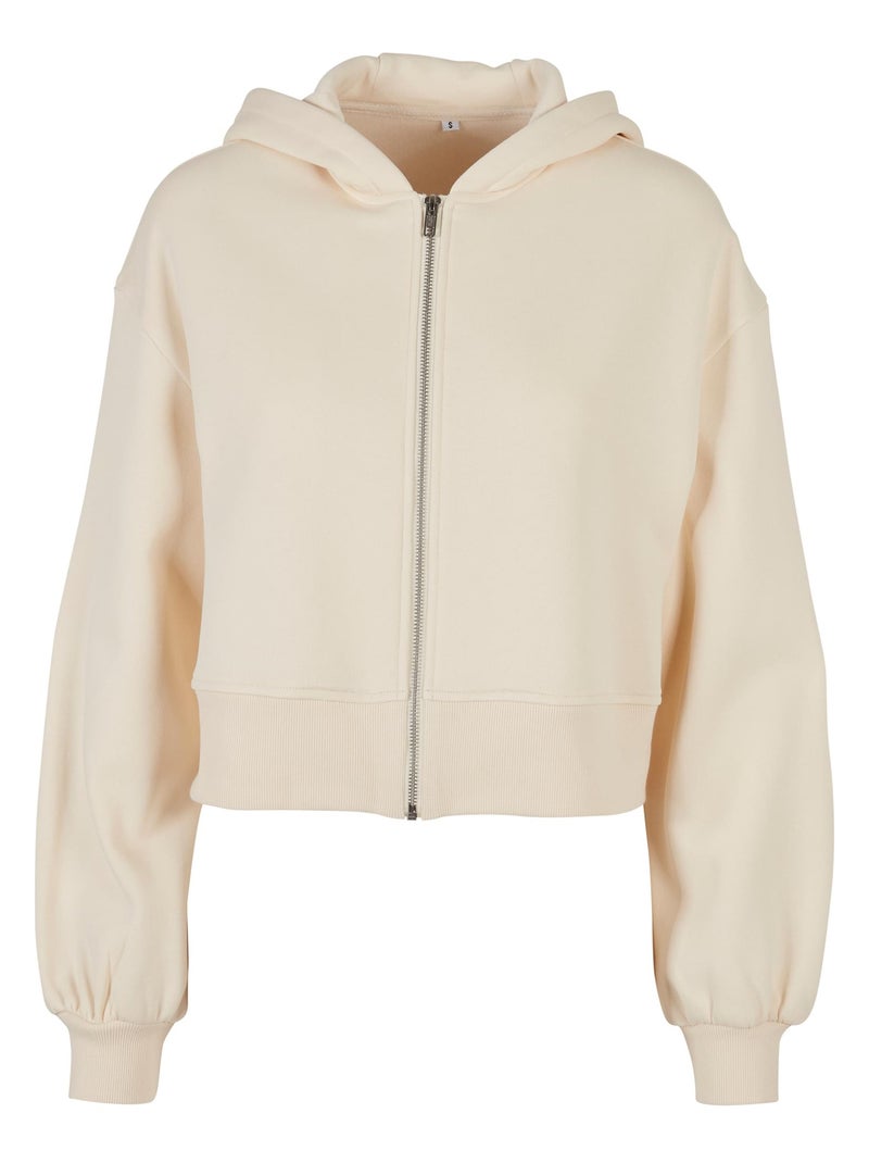Build Your Brand - Veste à capuche Blanc nacré - Kiabi