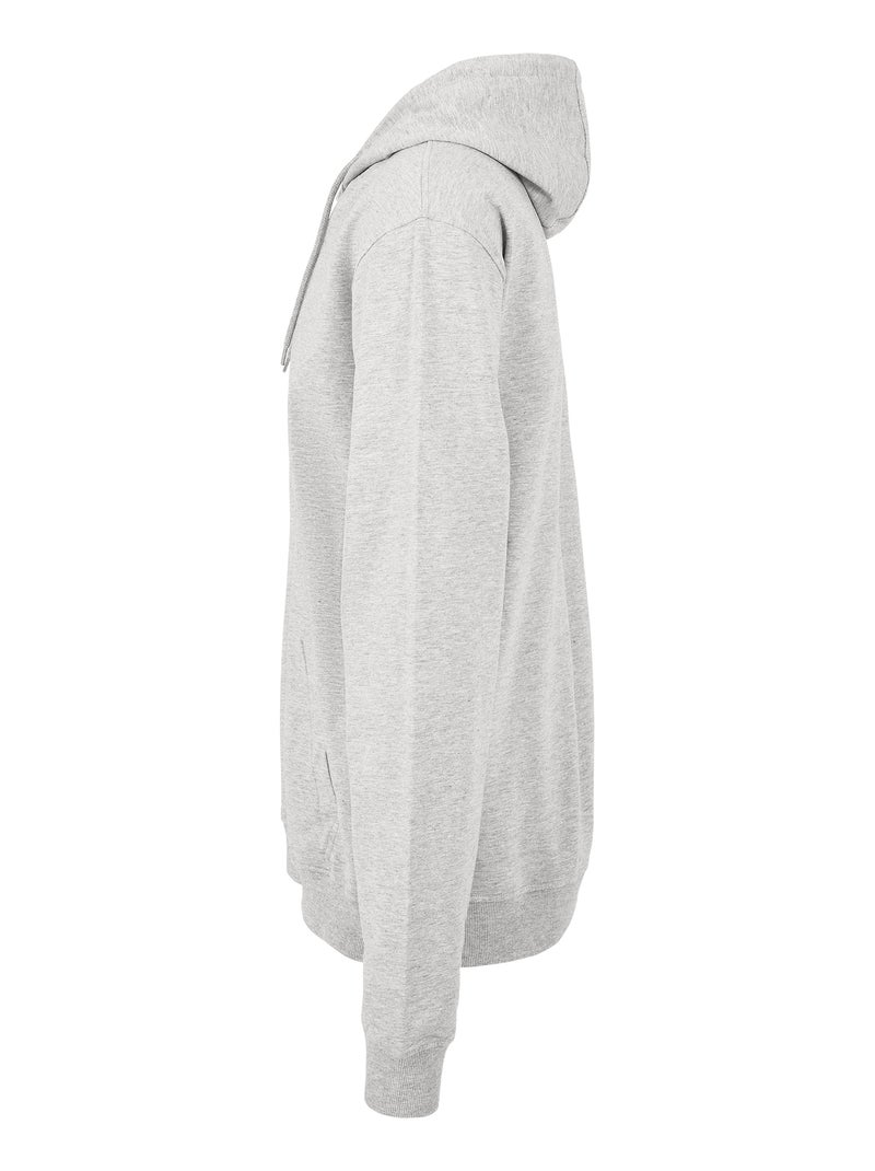 Build Your Brand - Veste à capuche Gris chiné - Kiabi