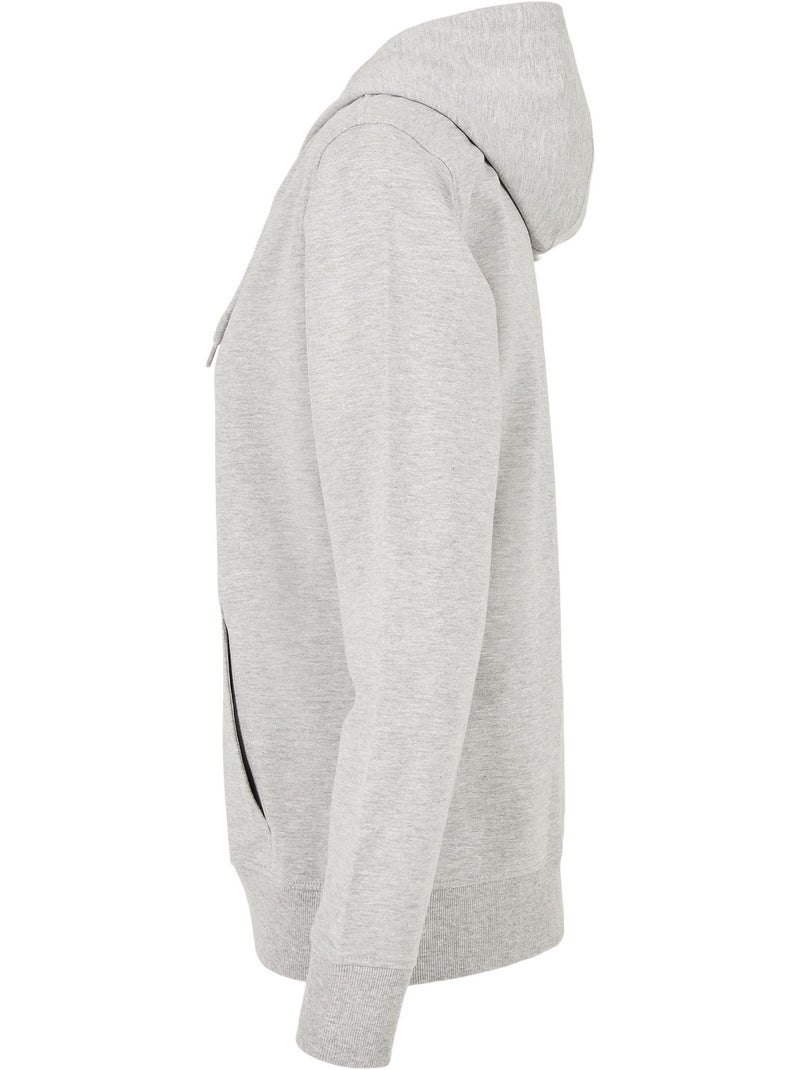 Build Your Brand - Veste à capuche Gris chiné - Kiabi