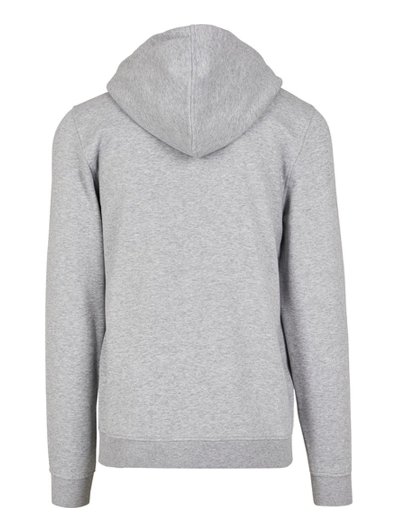 Build Your Brand - Veste à capuche PREMIUM Gris chiné - Kiabi