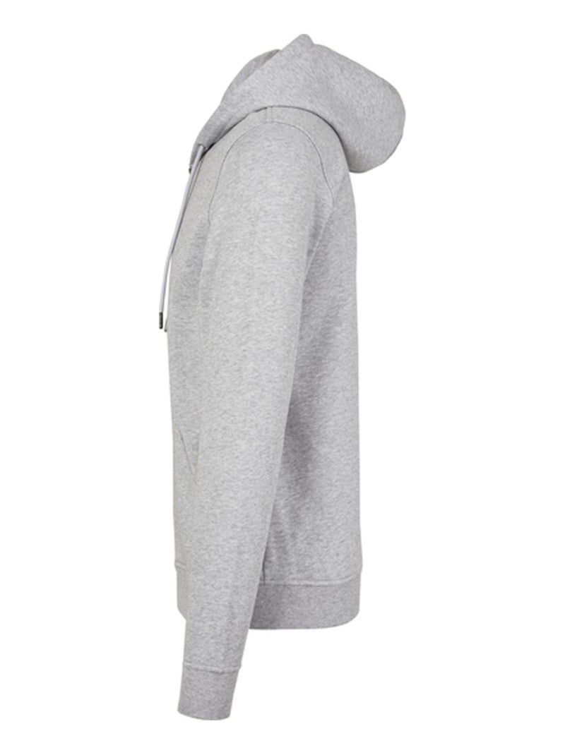 Build Your Brand - Veste à capuche PREMIUM Gris chiné - Kiabi