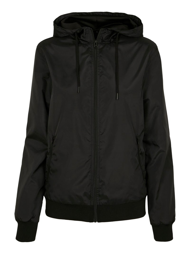 Build Your Brand - Veste coLà-Haute-vent Noir - Kiabi