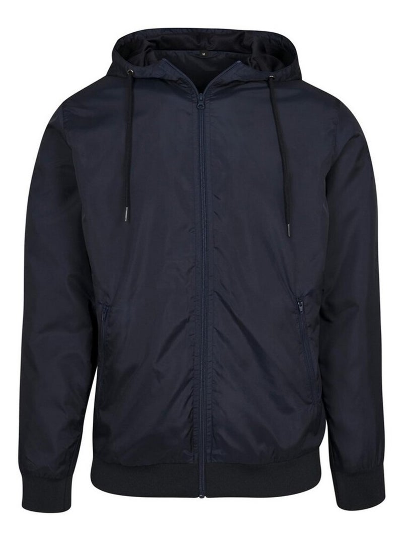 Build Your Brand - Veste coupe-vent Bleu marine - Kiabi