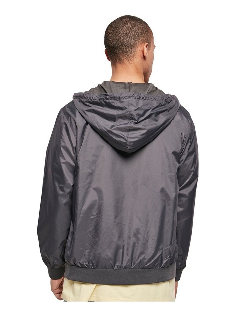 Build Your Brand - Veste coupe-vent Gris foncé - Kiabi