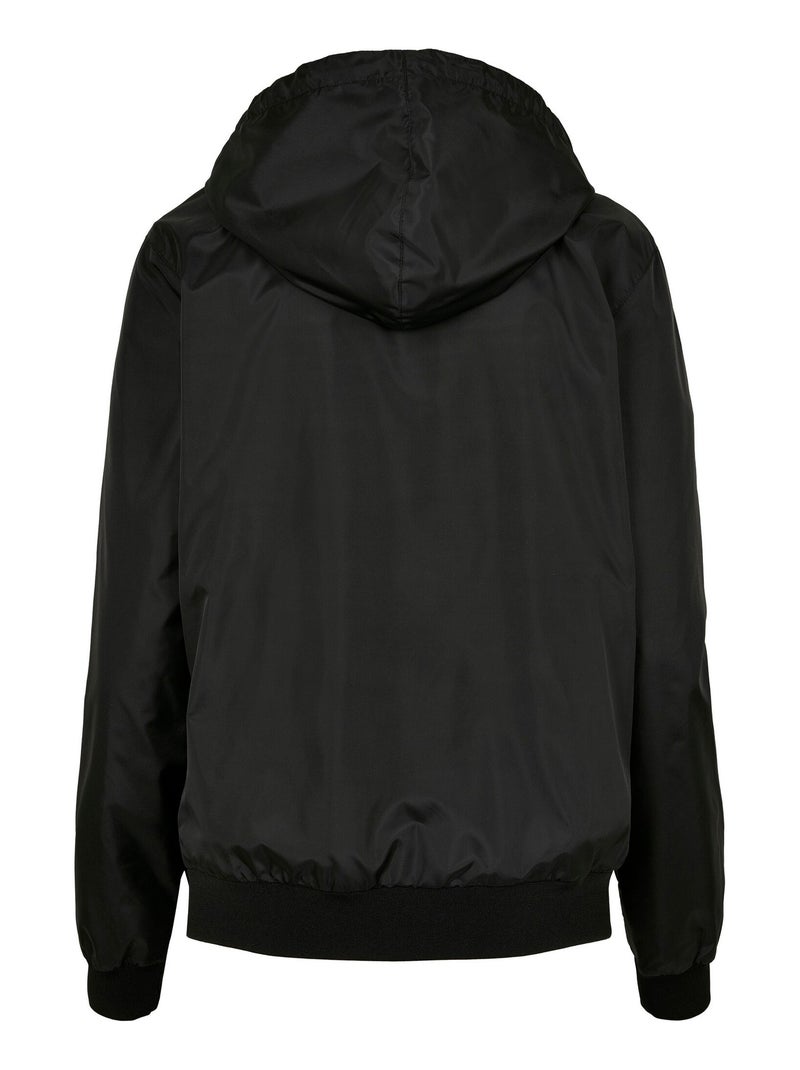 Build Your Brand - Veste coupe-vent Noir Blanc - Kiabi