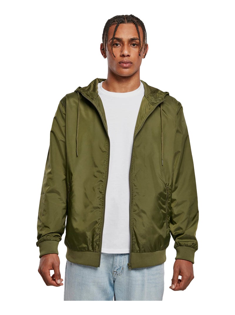 Build Your Brand - Veste coupe-vent Vert olive - Kiabi