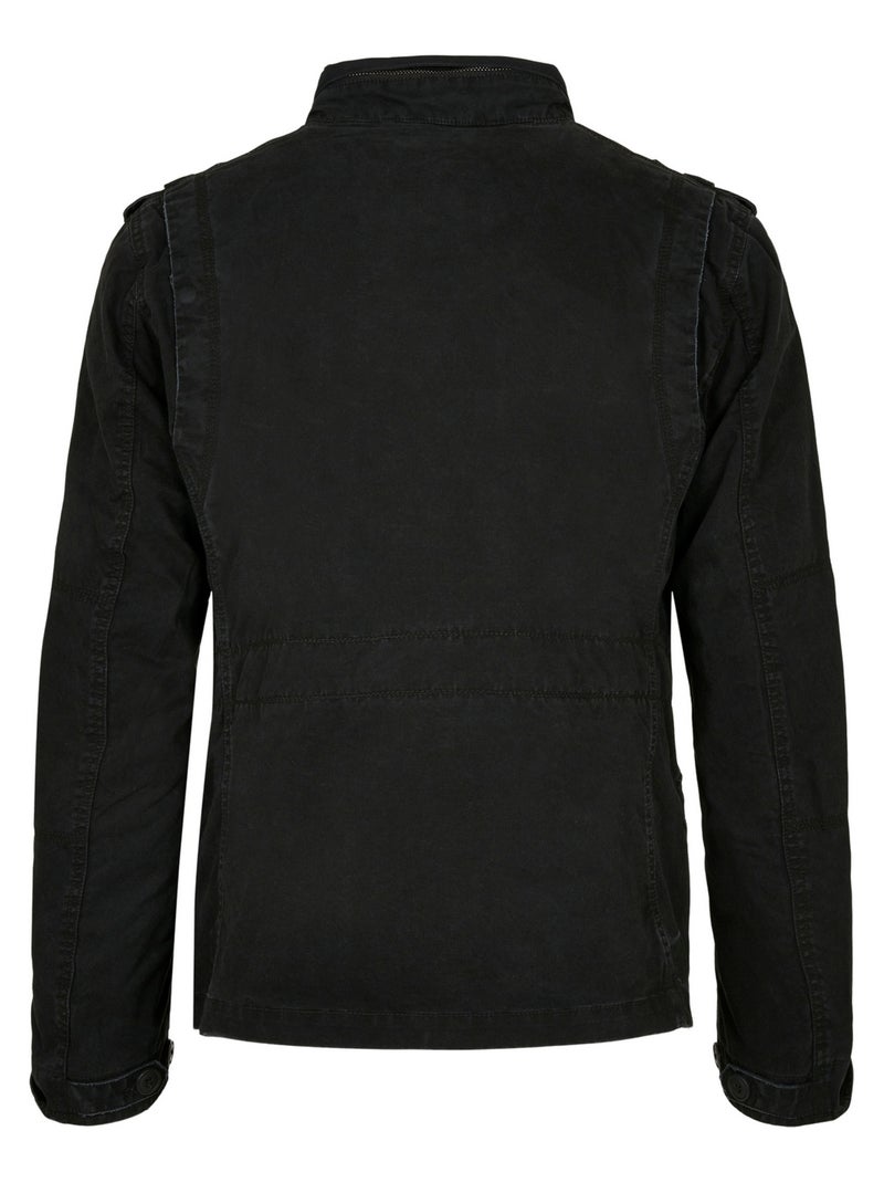Build Your Brand - Veste de campagne BRITANNIA Noir - Kiabi