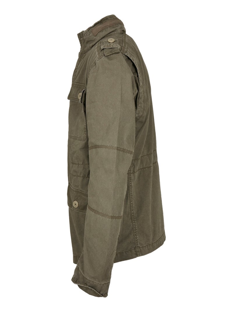 Build Your Brand - Veste de campagne BRITANNIA Vert olive - Kiabi