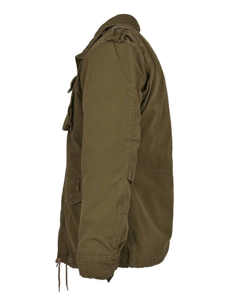 Build Your Brand - Veste matelassée M-65 Vert olive - Kiabi