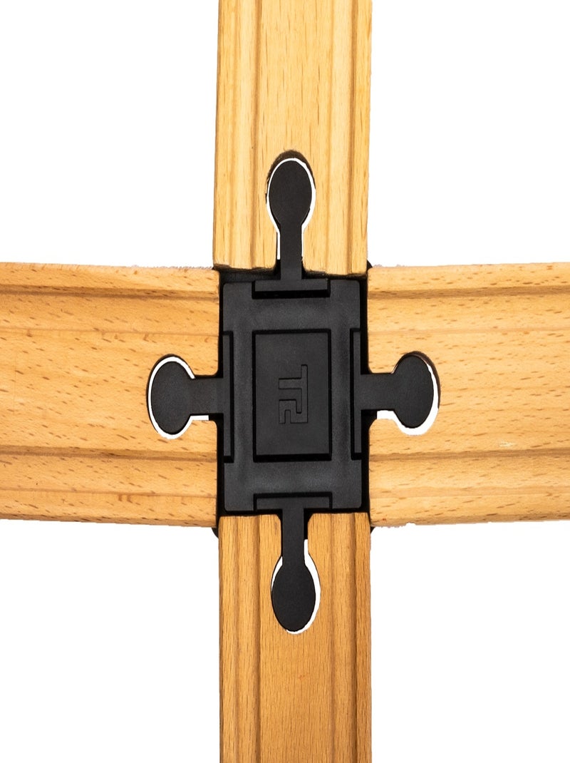 Builder Set - 22 connecteurs de rails Noir - Kiabi