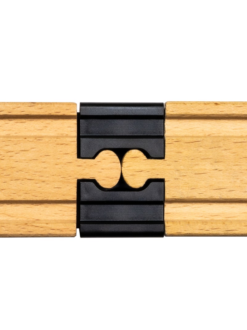 Builder Set Small - 12 connecteurs de rails Noir - Kiabi