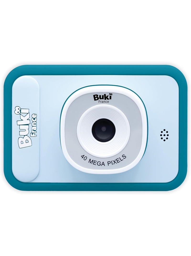 Buki CamJunior - Appareil photo vidéo enfant Bleu - Kiabi