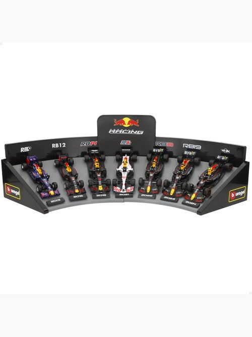Burago coffret de 7 voitures de collection red bull f1 1:43 avec présentoir - Kiabi Burago coffret de 7 voitures de collection red bull f1 1:43 avec présentoir - Kiabi
