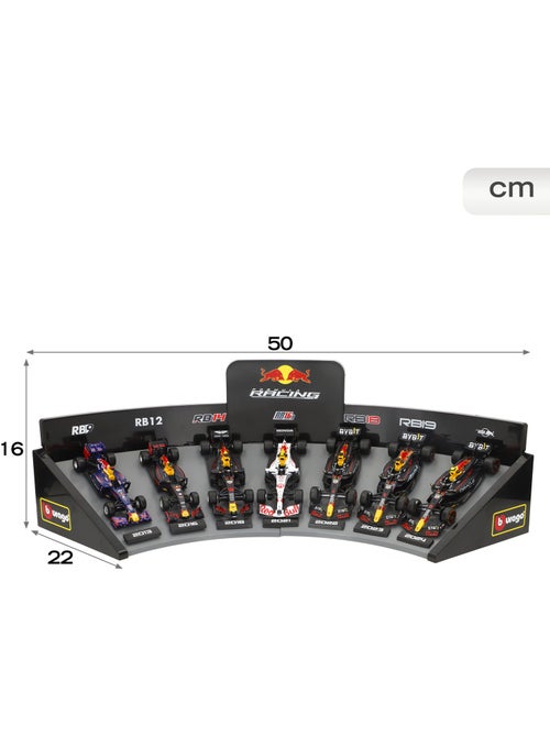 Burago coffret de 7 voitures de collection red bull f1 1:43 avec présentoir - Kiabi Burago coffret de 7 voitures de collection red bull f1 1:43 avec présentoir - Kiabi