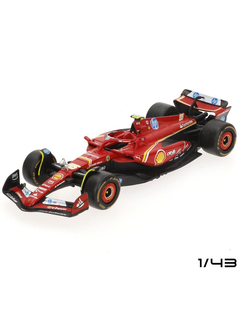 Burago coffret ferrari sf23 f1 2023 carlos sainz 1:43 N/A - Kiabi