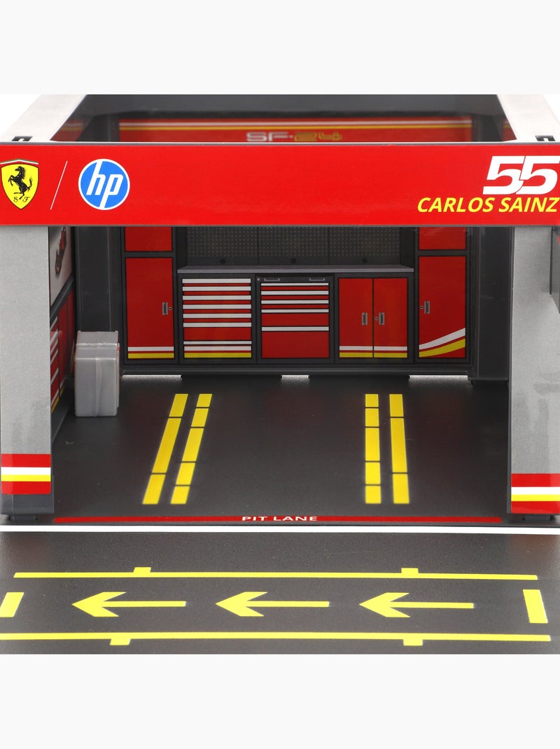 Burago coffret ferrari sf23 f1 2023 carlos sainz 1:43 N/A - Kiabi