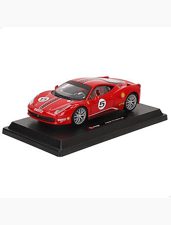 Burago ferrari 458 challenge model car nº5 1:24