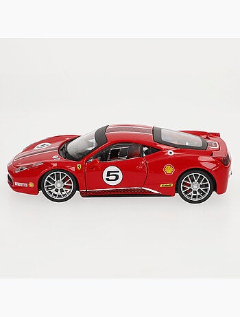 Burago ferrari 458 challenge model car nº5 1:24