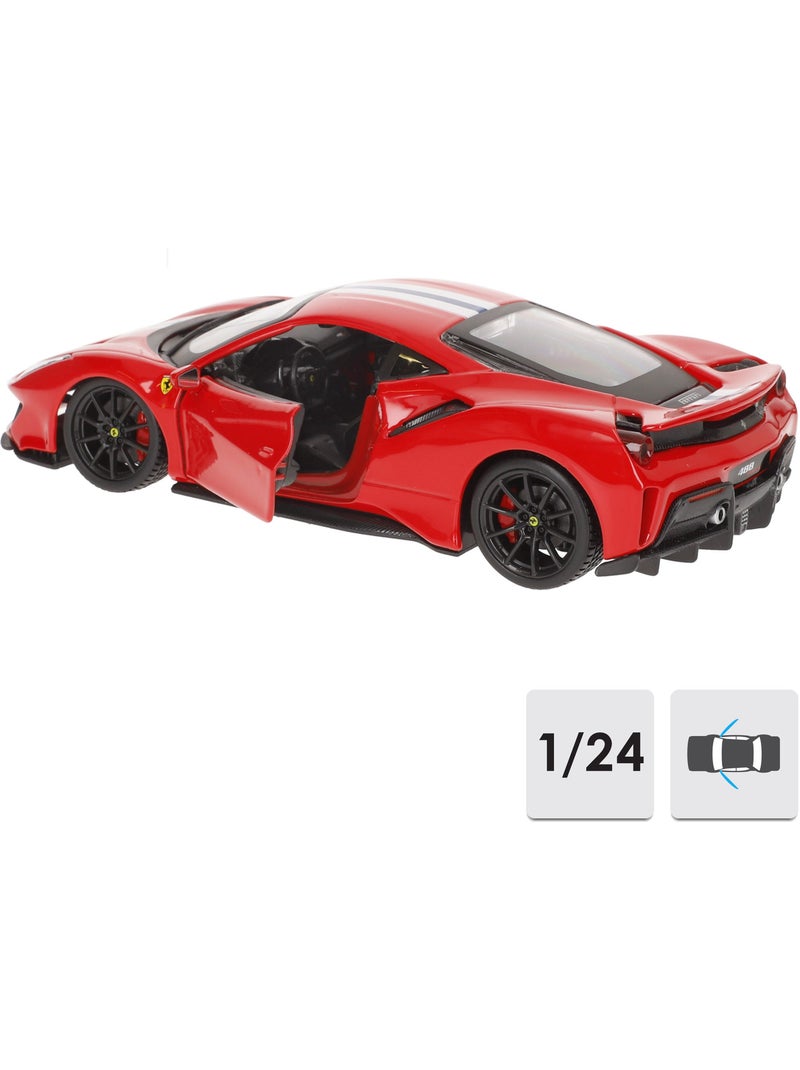 Burago ferrari 488 track car model 1:24 N/A - Kiabi