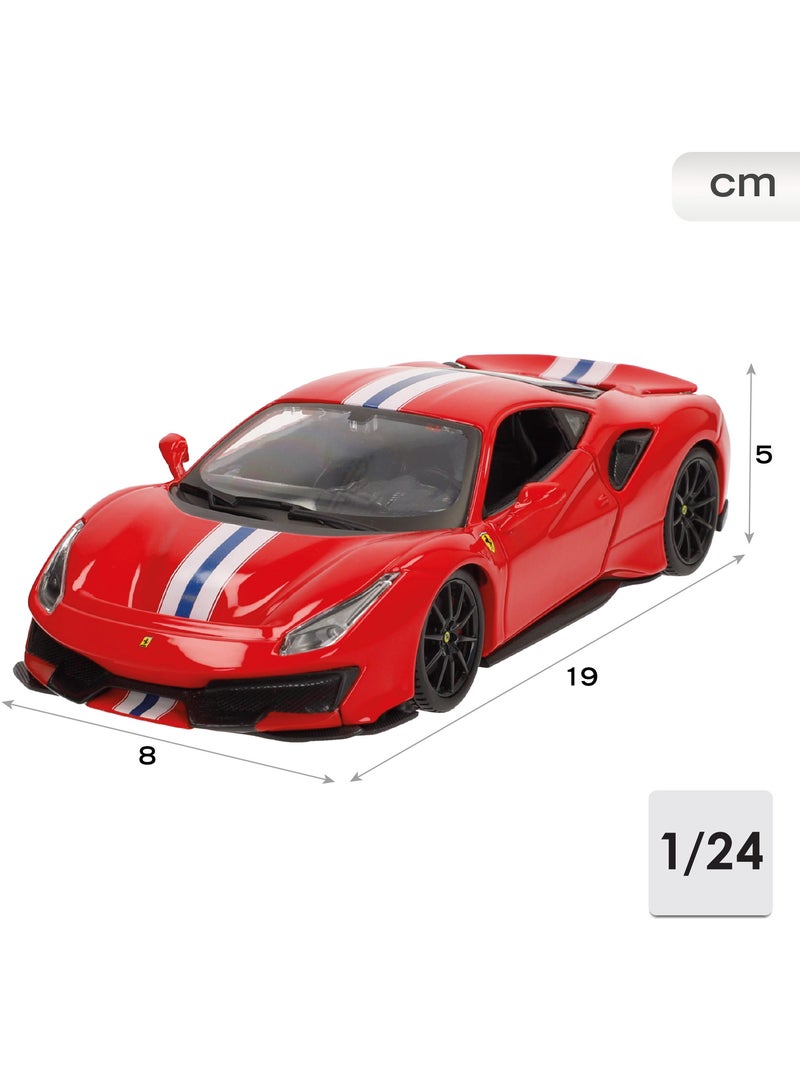 Burago ferrari 488 track car model 1:24 N/A - Kiabi