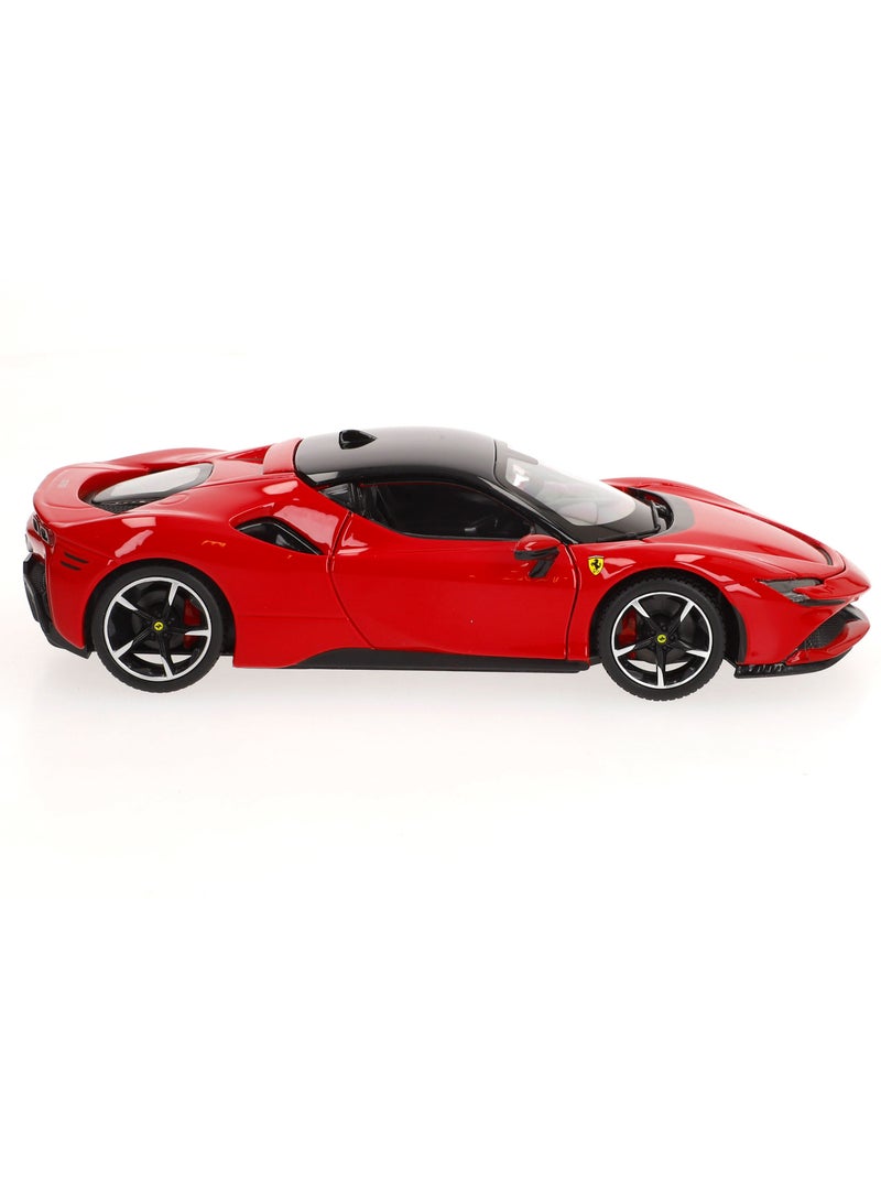 Burago ferrari sf90 stradale modèle réduit 1:24 N/A - Kiabi