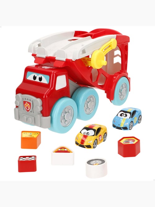 Burago junior camion interactif avec voitures et accessoires lamborghini - Kiabi