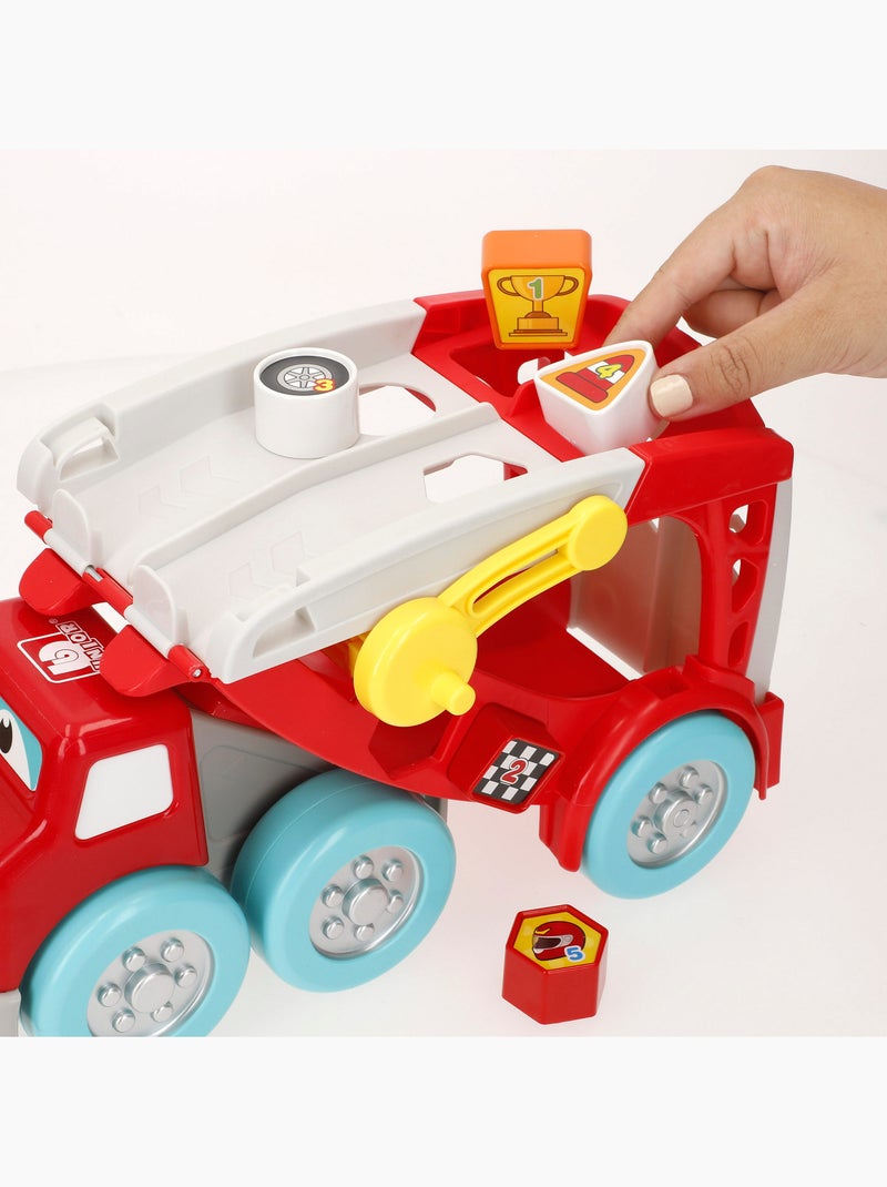 Burago junior camion interactif avec voitures et accessoires lamborghini N/A - Kiabi
