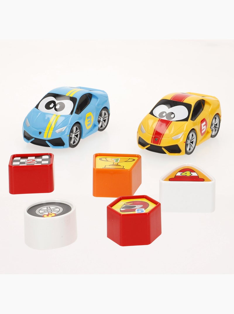 Burago junior camion interactif avec voitures et accessoires lamborghini N/A - Kiabi